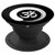 Ohm Symbol Inside Enso Circle Zen Buddha Meditation PopSockets Grip and Stand for Phones and Tablets