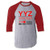 YYZ Toronto Airport Code Since 1937 Travel Red XL Raglan Baseball Tee Shirt