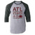 ATL Atlanta Airport Code Since 1926 Travel Gray L Raglan Baseball Tee Shirt