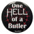 NaniWear 225 Inch Anime Button Black One Hell of a Butler