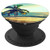 Tropical Paradise Sunset Beach Palm Trees Gift PopSockets Grip and Stand for Phones and Tablets