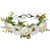Handmade Adjustable Flower Wreath Headband Halo Floral Crown Garland Headpiece Wedding Festival Party FWhite