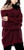 ARJOSA Womens Casual Loose Knit Crew Neck Oversized Pullover Sweater Jumper Tops Wine Red