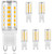 Luxvista G9 LED Bulbs 4W G9 LED Light Bulbs 35W G9 Halogen Bulb Equivalent G9 LED Bi Pin Base Daylight for Home Lighting Ceiling Fixture Chandelier Bathroom Vanity Light