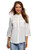 oodji Ultra Womens Viscose Blouse with Chest Pockets White 4