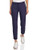 oodji Ultra Womens Basic Cotton Trousers Blue 6