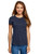 oodji Ultra Womens Printed Crew Neck TShirt Blue US 4  EU 38  S
