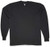 MJ Soffe Mens LongSleeve Cotton TShirt Black Large