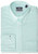 IZOD Mens Dress Shirt Regular Fit Stretch Button Down Collar Check Seafoam 17175 Neck 3435 Sleeve XLarge