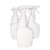 3 Pack  32 Ounce White HDPE Plastic Empty Spray Bottles w White 100 Recyclable Sprayer 28 mm 28400 Trigger Sprayers