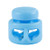 PARACORD PLANET Double Barrel Cord Lock Draw String Toggle Stopper  Choose from 5 10 and 20 Pack Sizes Light Blue 5 Pack