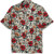 French Connection Mens Long Sleeve Printed Regular Fit Button Down Shirt Moonbeam Gray M