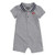 Levis Baby Boys Short Sleeve Polo Romper Grey Heather 12M
