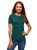 oodji Ultra Womens Short Sleeve Knitted Pullover Green US 4  EU 38  S