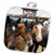 3dRose phl_251231_1 1 Pot Holder Taos, New Mexico, USA Horses At a Small Town Western Rodeo, 8 by 8"