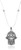 Alex and Ani Hand of Fatima III Necklace Rafaelian Silver Expandable