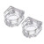 uxcell 2pcs Clear Plastic Switch Cover Protector for 22mm Diameter Push Button Switch