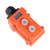 uxcell Rainproof Hoist Crane Pendant Control Station ABS Push Button Switch Up Down 2 Ways Orange