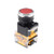 uxcell 22mm Momentary Plastic Round Push Button Switch Red 1NO 1NC