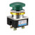 uxcell Push Button Switch Green Momentary AC 380V 5A Mushroom Head Pushbutton Switches 30mm Panel Mount