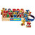 T.S. Shure Alphabet Letters Wooden Magnets 26 Piece MagnaFun Set