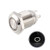 uxcell Momentary Metal Push Button Switch 12mm Mounting Dia 1NO 36V White LED Light