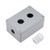 uxcell Push Button Switch Control Station Box 22mm 2 Button Hole Gray