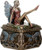 Summit Collection Art Nouveau Cross Legged Resin Fairy Trinket Box