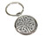 Irish Keychain Celtic Knot Stainless Steel  Pewter Made in Ireland