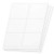 OfficeSmartLabels Rectangular 313 x 4 inch ShippingMailing Labels for Laser  Inkjet Printers 333 x 4 Inch 6 per Sheet White 60 Labels 10 Sheets