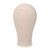 21 Cork Canvas Block Head Anself Mannequin Head Wig Display Styling Manikin Canvas Head for For Wig Making with 6 Tpins