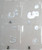 Arabic Transparent Keyboard Stickers with White Letters for Any Pc Computer Laptops Desktop