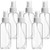 Clear Empty Spray Bottles 338oz 100ml Fine Mist Travel Sprayer Bottles Set Small Refillable Liquid Container for Perfume Essential Oils 6 Pack