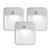 Mr. Beams MB 723  MB723 Battery-Powered Motion-Sensing LED Stick-Anywhere Nightlight, 3-Pack
