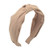 MHDGG Women Headband Wide Headbands Knot Turban Headband Cross Knot Hair Band Elastic for Women and Girls Hair AccessoriesCreamy