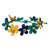 AeraVida Floral Garland Multicolor Genuine Leather Adjustable Wrist Pull Bracelet10
