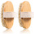 2 Packs Dry Skin Body Brush Exfoliating Body Scrub Brush Natural Soft Bristle Body Brush Wet and Dry Body Brush for Showering and Bathing Exfoliate Dead Skin and Smooth Cellulite
