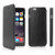 iPhone 6 Plus Case BoxWave SlimFlip Leather Case Slim SnapFit Leather Cover for Apple iPhone 6 Plus 6s Plus  Nero Black