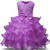 NNJXD Girl Dress Kids Ruffles Lace Party Wedding Dresses Size 140 67 Years Light Purple