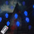 LUMINATERY Halloween Skull Lantern String Lights 30LED 8 Lighting Modes Remote Control Memory Function BatteryPowered Perfect for Indoor Outdoor Halloween Decoration Blue1