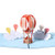 3D Pop Up Card Hot Air Balloon Pop Up Cards Anniversary Valentines Day Greeting Cards Gifts For Her Him Couple Wife Husband Girlfriend Boyfriend