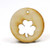 Mylittlewoodshop  Pkg of 25  Circle Cutout with 34 Shamrock  112 x 112 x 18 inch Unfinished WoodCCCIRSHM0126