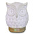 Earnest Living Essential Oil Diffuser Owl White Ceramic Diffuser Timers 100 ml Night Lights and Auto Off Function Home Office Humidifier Aromatherapy Diffusers for Essential Oils