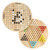 Wondertoys Wooden Chinese Checker Game for Kids 2 in 1 Chinese Checkers  Gobang Five in a Row Wooden Board Game Family Board Game Combo Set