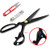 Sewing Scissor Fabric Heavy Duty  Professional Dressmaker Shears Scissors for Office Tailor Scissor Shears for Fabric Leather Sewing Dressmaking Tailoring Home Artists 10inch3 in 1