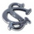 University of South Carolina METAL Auto Emblem (new interlocking SC design)