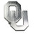 NCAA Collegiate Metal Auto Emblem (NEW Brushed Matte style) (Oklahoma)