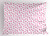 Lunarable Polka Dot Pillow Sham, Sugar Pink Color Irregular Polka Dots Formed by Watercolor Paint Brush, Decorative Standard King Size Printed Pillowcase, 36 X 20 inches, Hot Pink and White