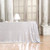Eternal Beauty Sequin Tablecloth Rectangular Sequin Table Cloth for Party Cake Dessert Sparkly Sequin Overlay Silver 60x102inch