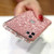 LUVI for iPhone 11 Pro Max Glitter Sticker Case Bling Diamond Rhinestone Crystal Metal Bumper Frame Case Edge Protective Cover Shiny Sparkle Skin Cute Luxury Fashion for iPhone 11 Pro Max Rose Gold